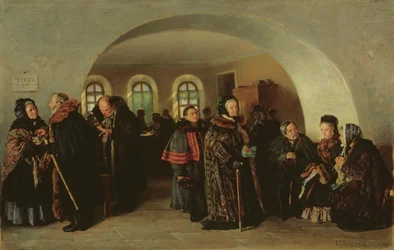 Die Schatzkammer am Pensionszahlungstag, 1876
